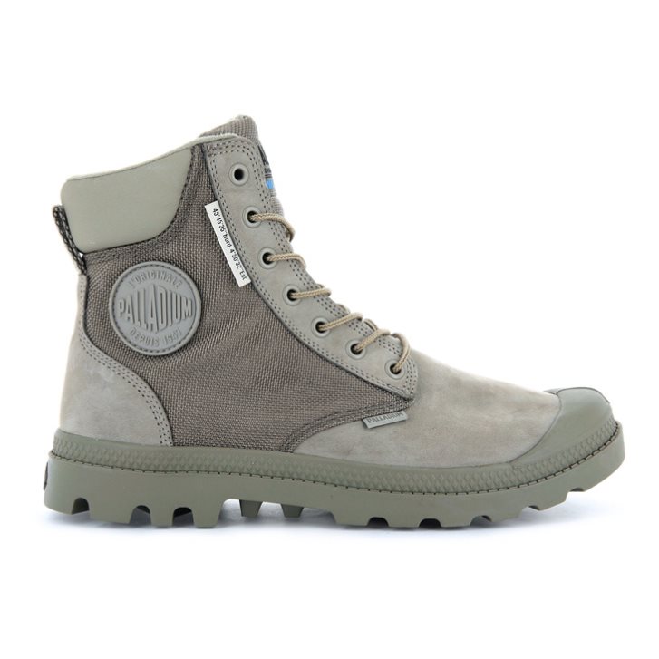 Dámské Boty Palladium Pampa SC WPN U-S Olivy Zelené | CZ RLB-13I